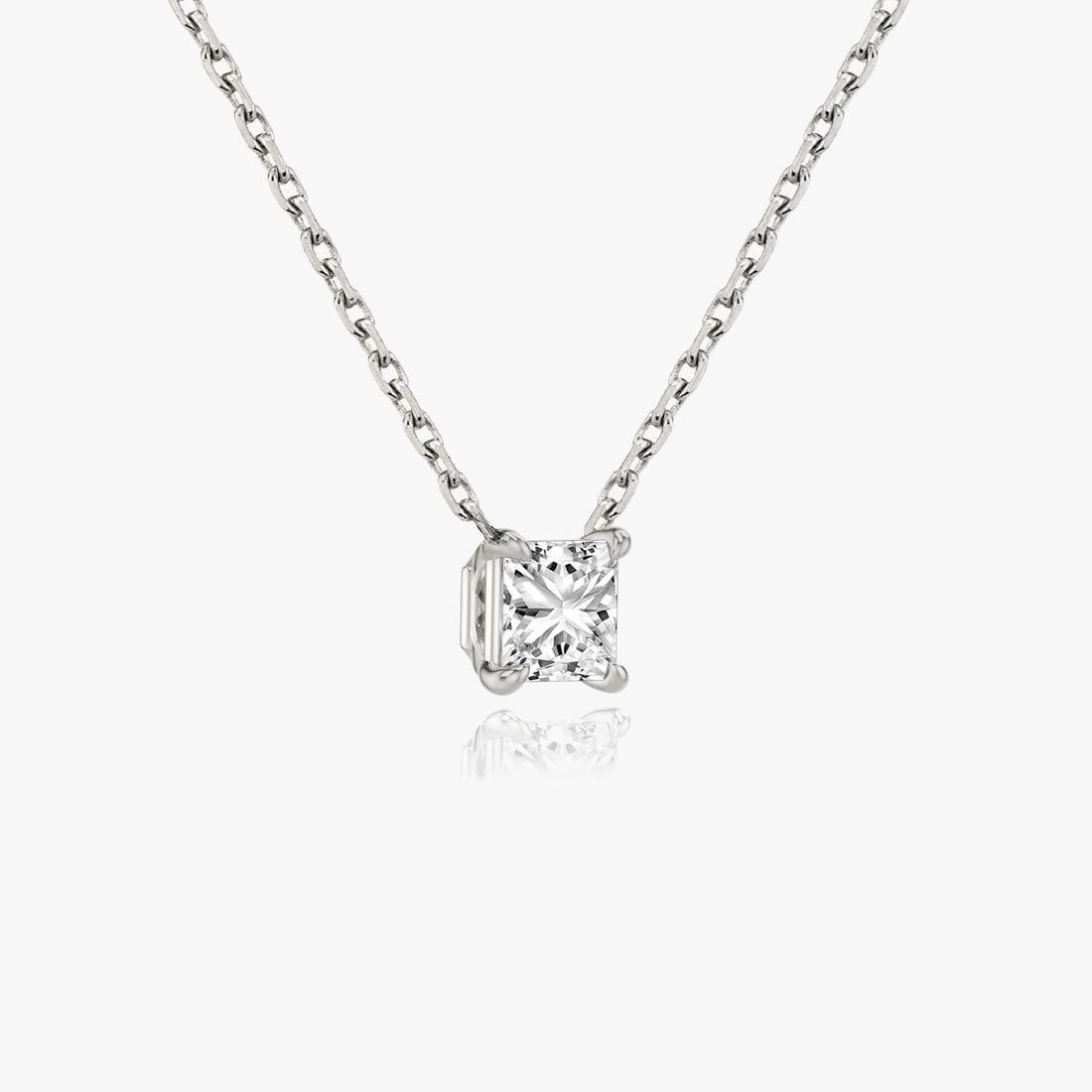 Princess cut Pendant