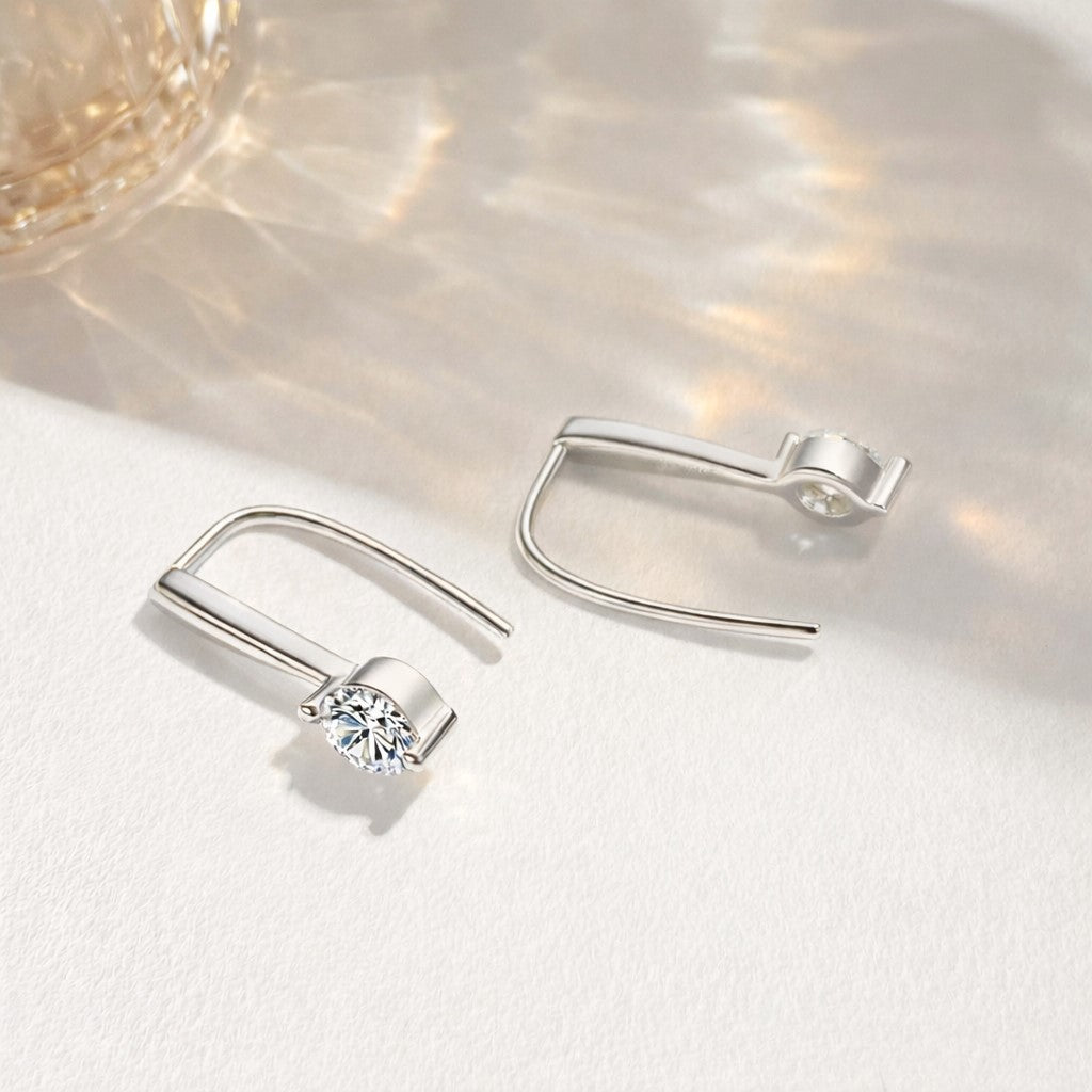 Miranda Moissanite Earrings