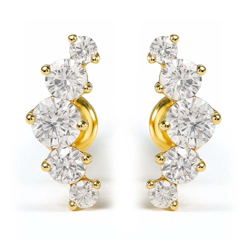 Missy Moissanite Earrings