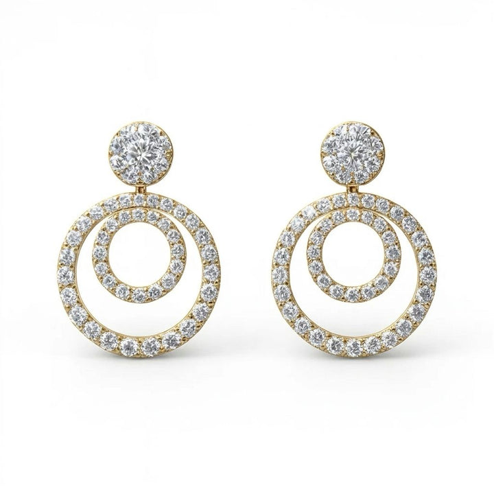 Kalea 3-in-1 Convertible Lab Diamond Earrings