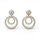 Kalea 3-in-1 Convertible Lab Diamond Earrings