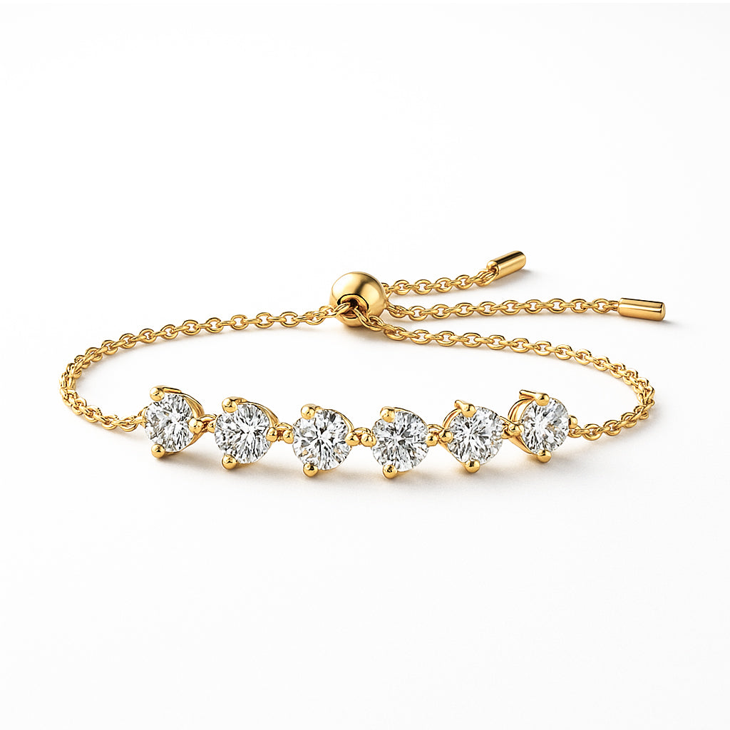 Aurella Linked Tennis Bracelet