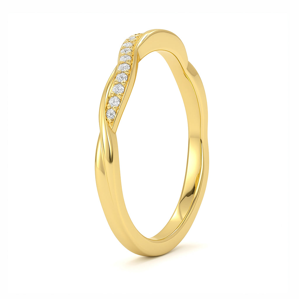 Elaina Moissanite Ring