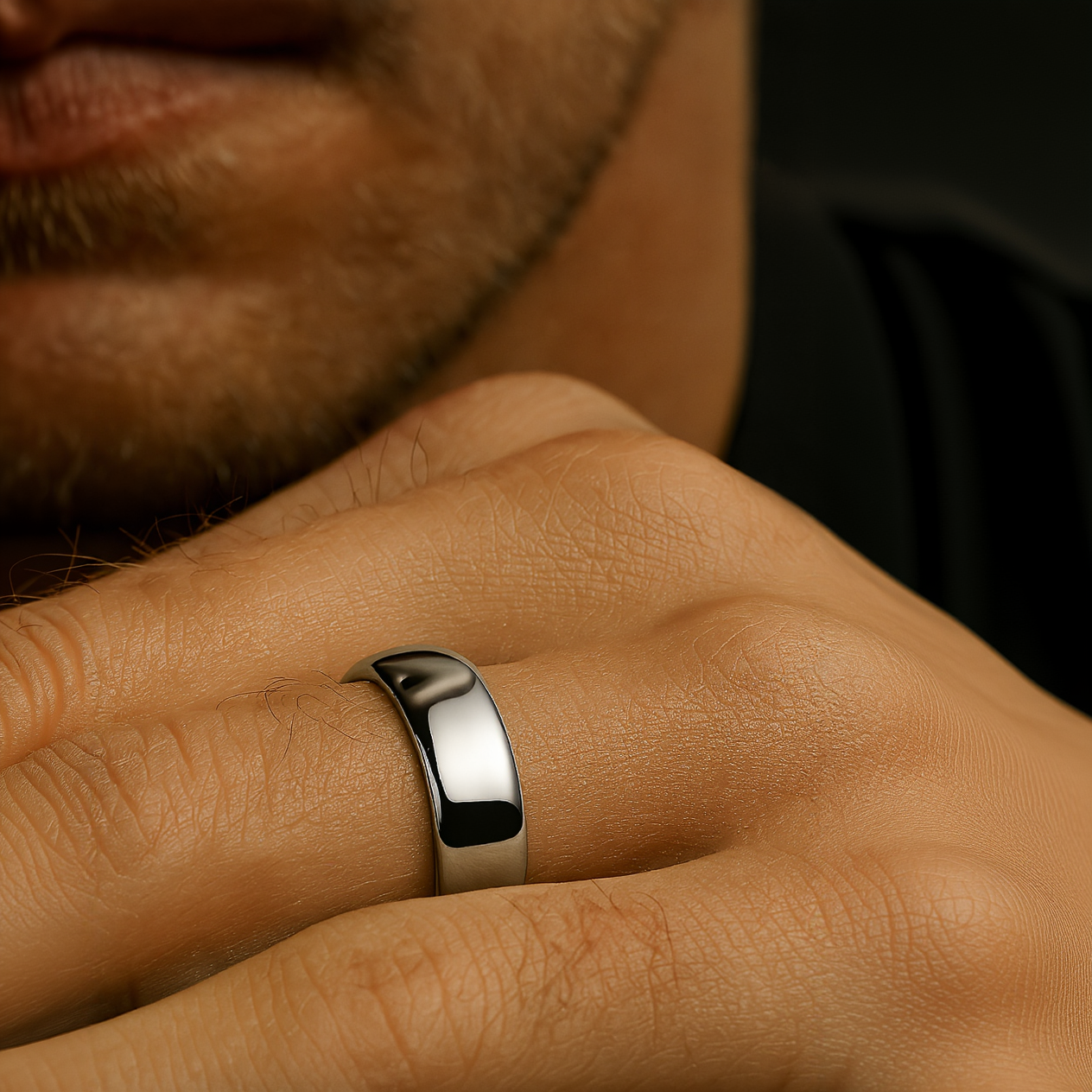 Spartan Drive Tungsten Ring For Men