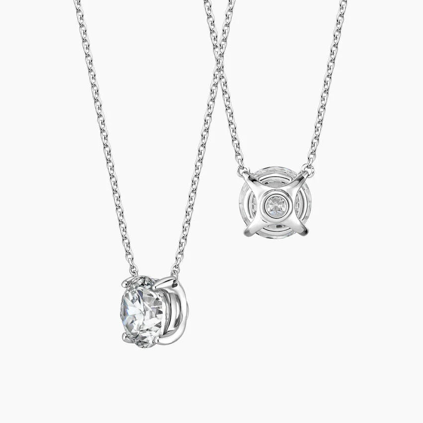 Solitaire Moissanite Pendant