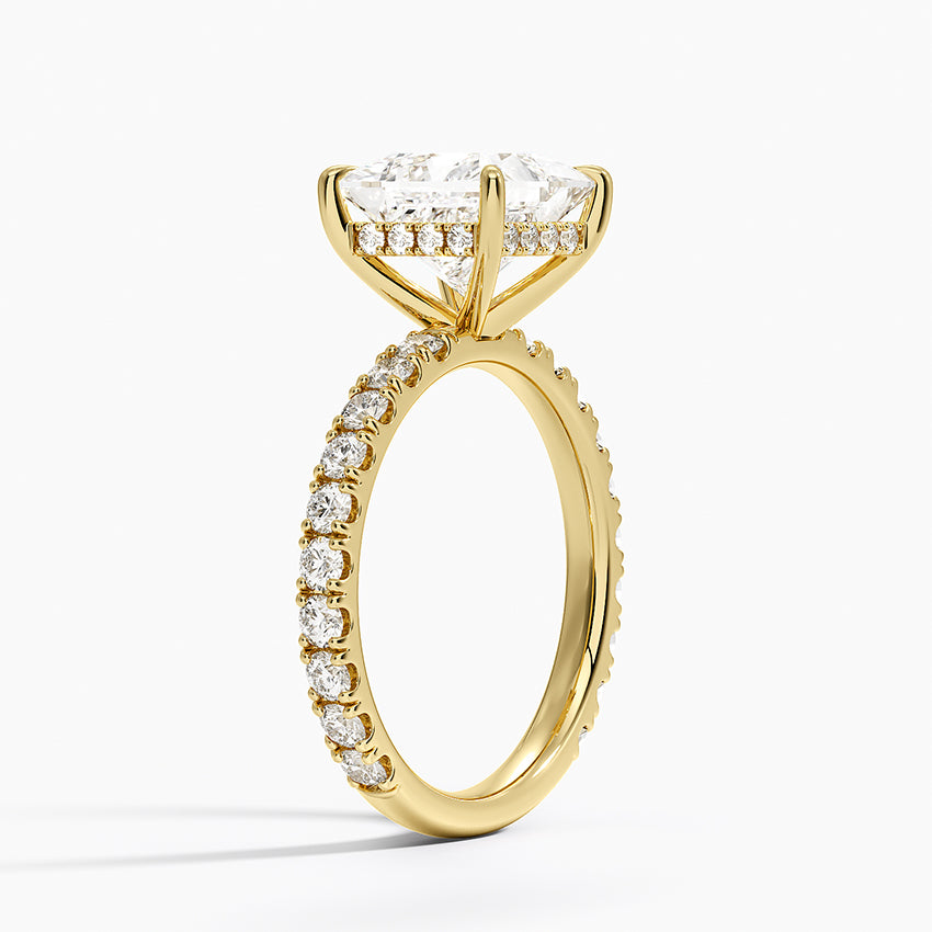 Regalia Princess-Cut Moissanite Ring
