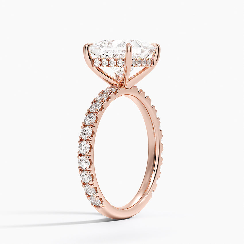 Regalia Princess-Cut Moissanite Ring