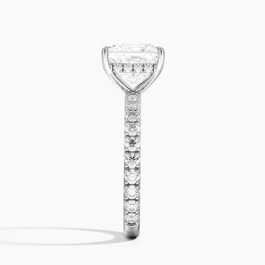 Regalia Princess-Cut Moissanite Ring