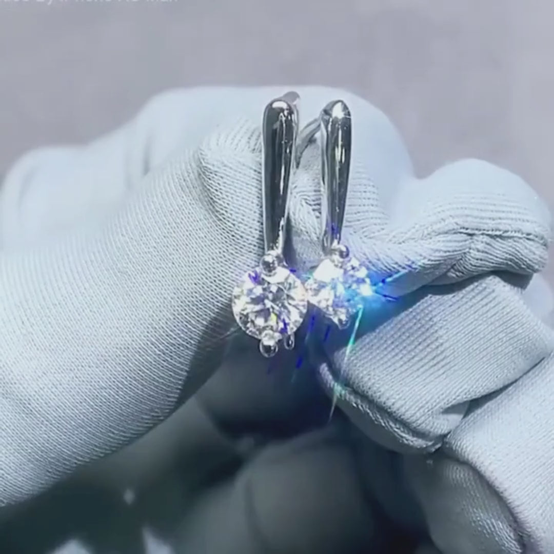 Miranda Moissanite Earrings