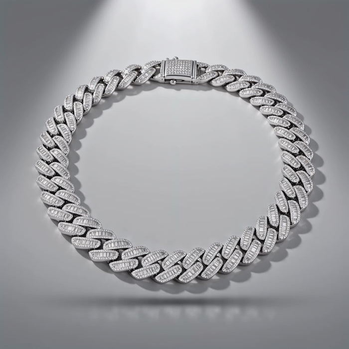 baguette-moissanite-cuban-chain