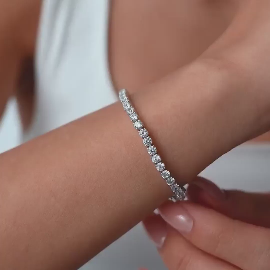 Celestia Tennis Moissanite Bracelet