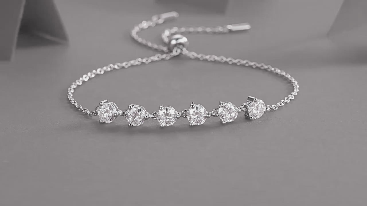 Aurella Linked Tennis Bracelet