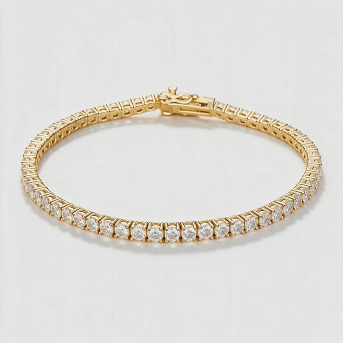 Celestia Tennis Moissanite Anklet product video