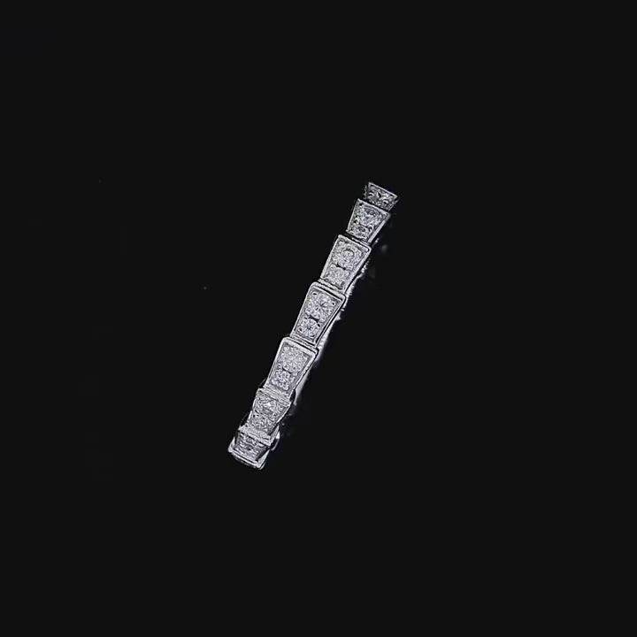 Nocturna Moissanite Ring