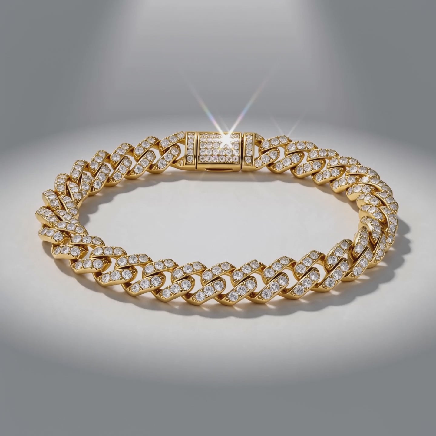 moissanite-cuban-link-bracelet