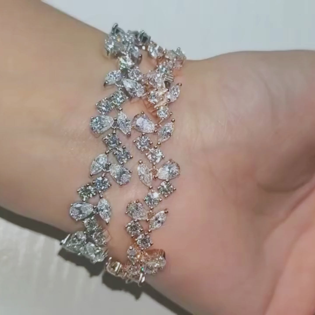 Elisabetta Moissanite Bracelet