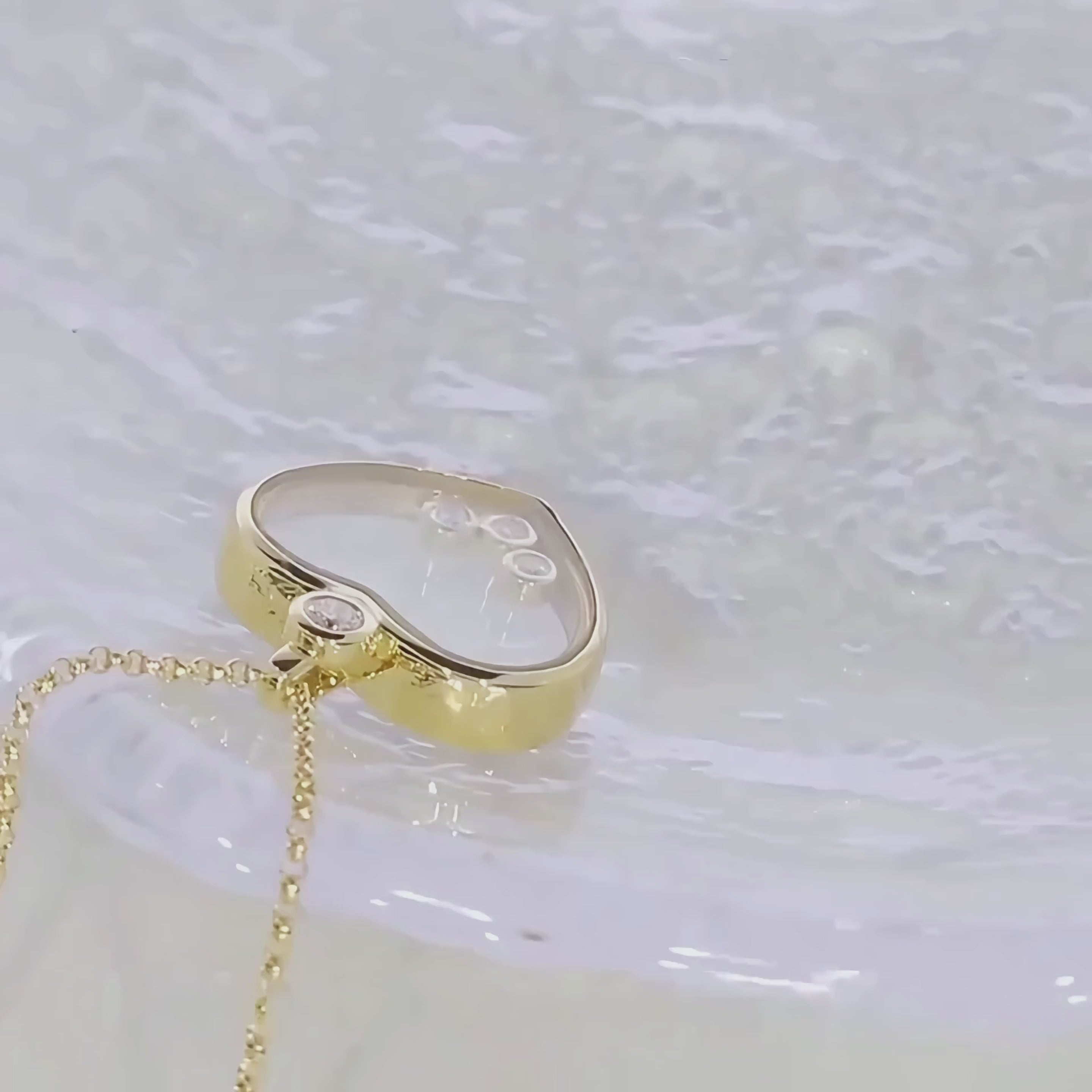 Forever In My Heart Lab Diamond Necklace