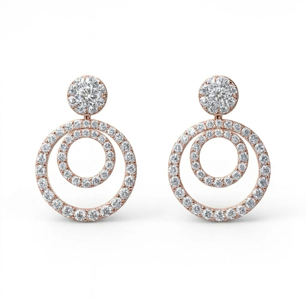 Kalea 3-in-1 Convertible Moissanite Earrings