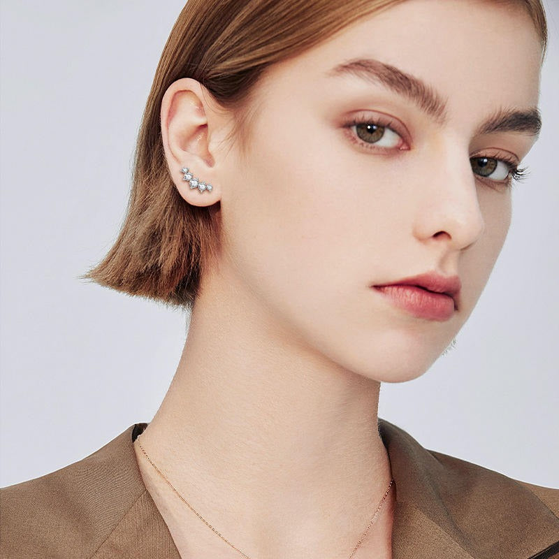 Missy Moissanite Earrings