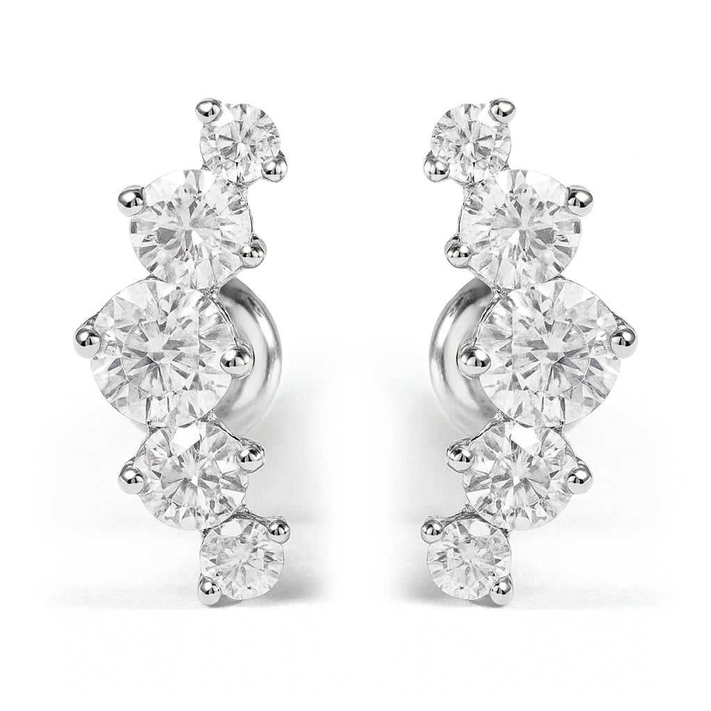Missy Moissanite Earrings